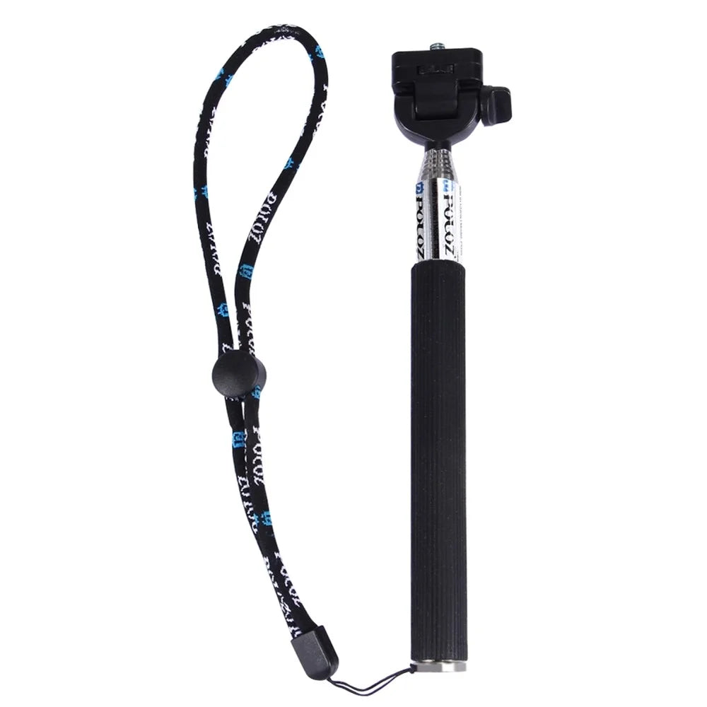 PULUZ PU151 Nylon Adjustable Wrist Strap String Hand Lanyard Rope Cord for GoPro HERO 4/3+/3/2/1 Camera - Black - 2