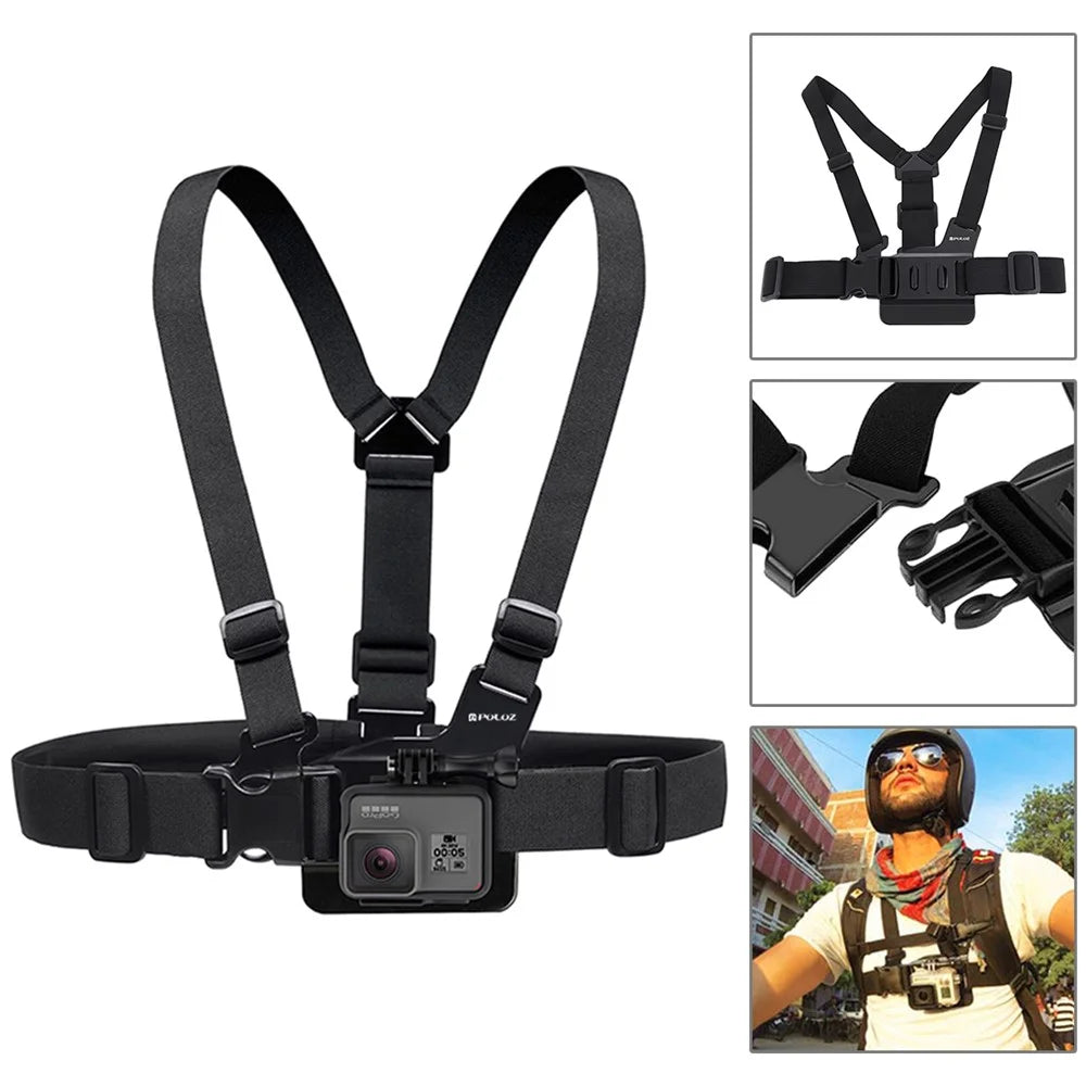 PULUZ PKT09 53 in 1 Portable Action Set Mount for GoPro Hero 4/3+/3/2/1 SJ4000/5000/6000/Xiaomi Yi - 3