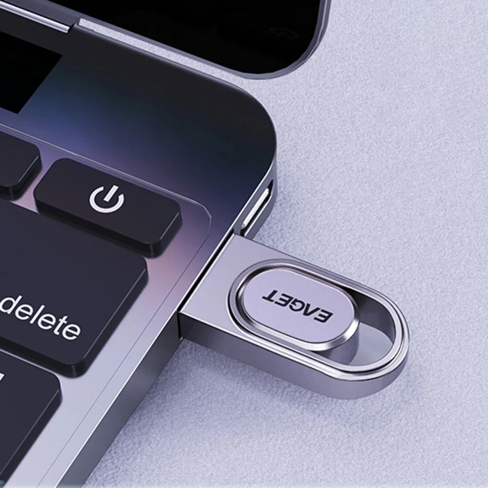 EAGET U5 32G USB2.0 Plug and Play USB Stick Waterproof Memory Stick with Zinc Alloy Design - 6