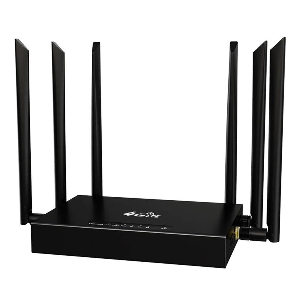 ED128-L American Version 4G LTE Industrial Router 300Mbps Wireless WiFi Home Office SIM Card Router - US Plug - 1