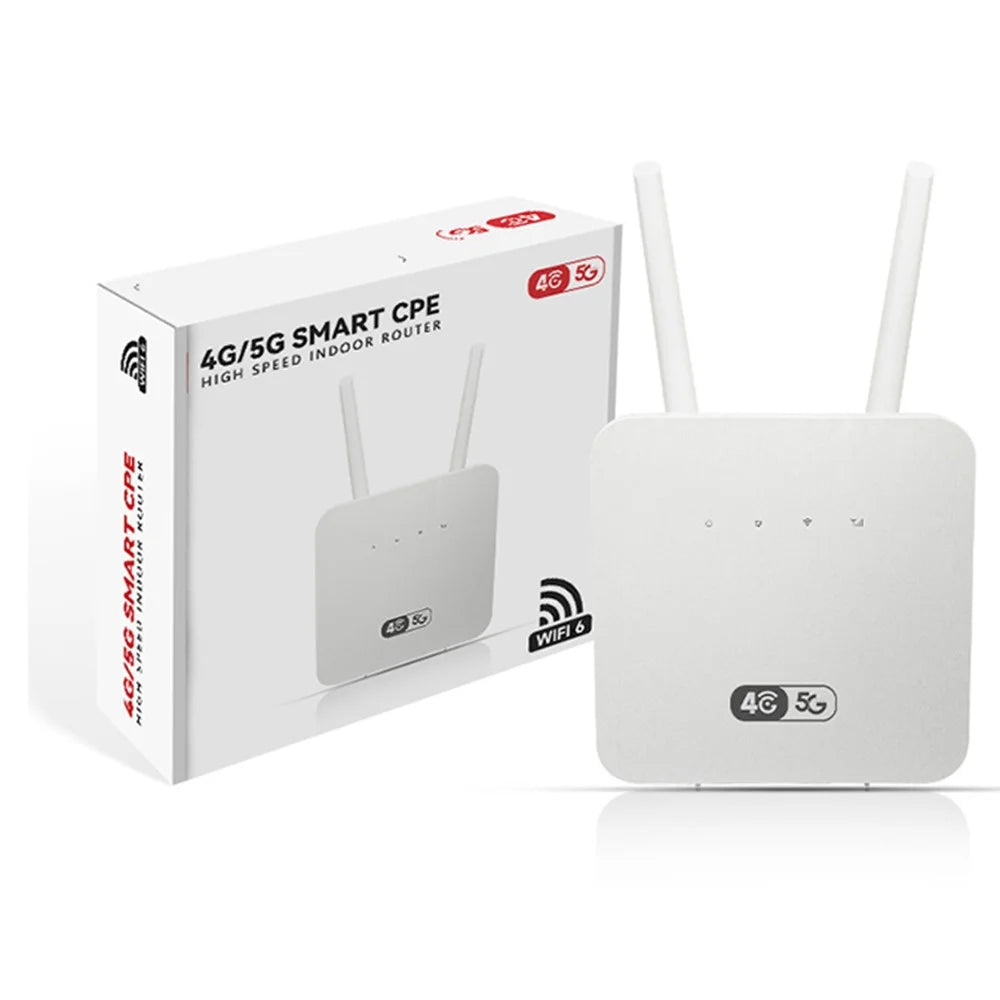 CP116-E Single Port 4G LTE Router CPE with SIM Card Slot 300Mbps Wireless Router, Europe / Asia Version - EU Plug - 1
