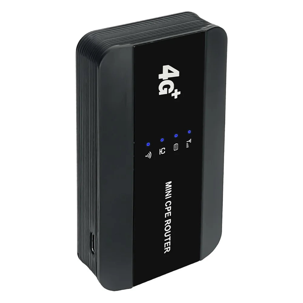 M10-LW 4G Router WiFi Hotspot with RJ45 Port WPS Function SIM Card Slot WIFI6 Portable, American Edition - 1