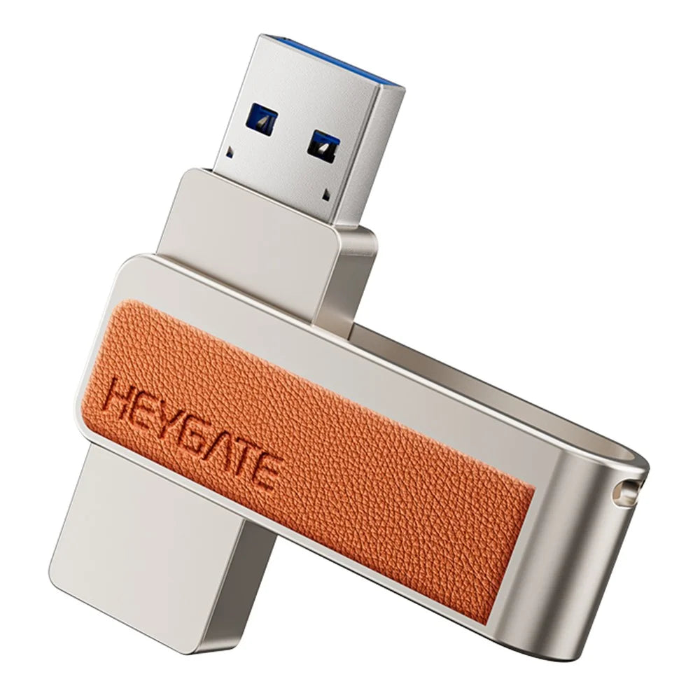 HEYGATE U1 32GB USB 3.2 Flash Drive 150MB / s High Speed Metal Rotating Design Memory Stick U Disk for PC Printer Projector - 1