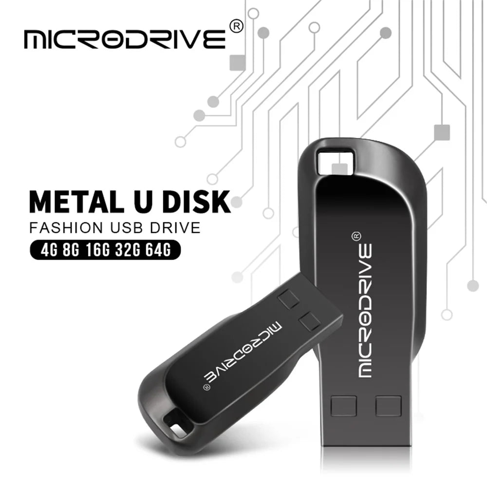 MICRODRIVE CZ50 4GB Data Storage USB 2.0 Flash Thumb Drive U Disk - Black - 6
