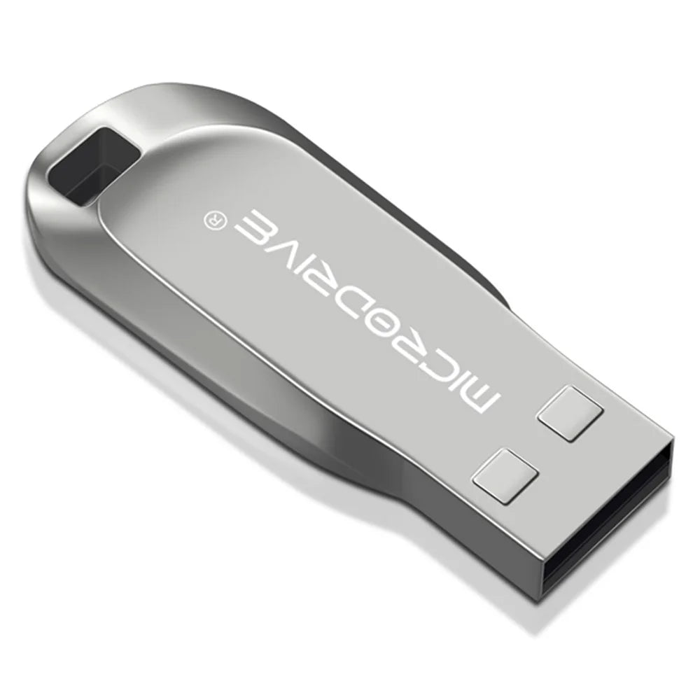 MICRODRIVE CZ50 8GB Compact U Disk Data Storage USB 2.0 Flash Thumb Stick - Silver - 1