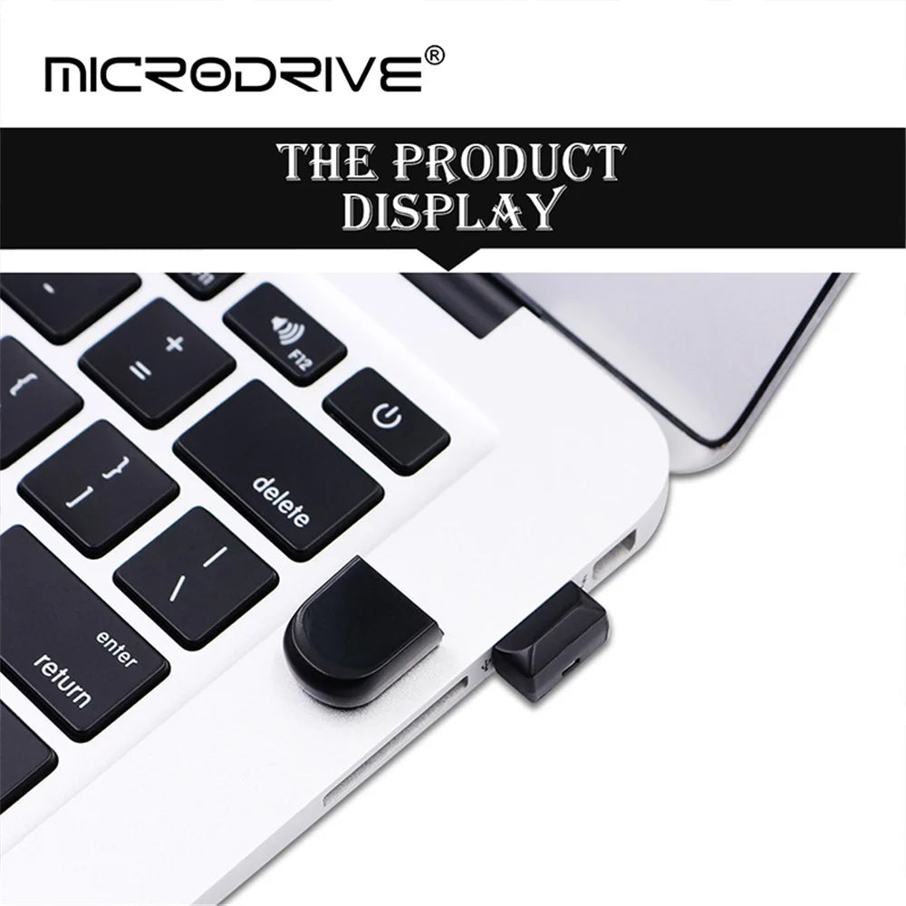 MICRODRIVE 128GB Mini Size Thumb Stick Data Storage USB 2.0 Flash Drive - 5
