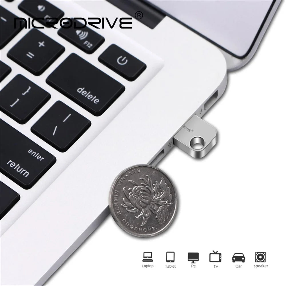 MICRODRIVE 64G USB 2.0 Flash Drive Computer Laptop Thumb Drive USB Stick - 6
