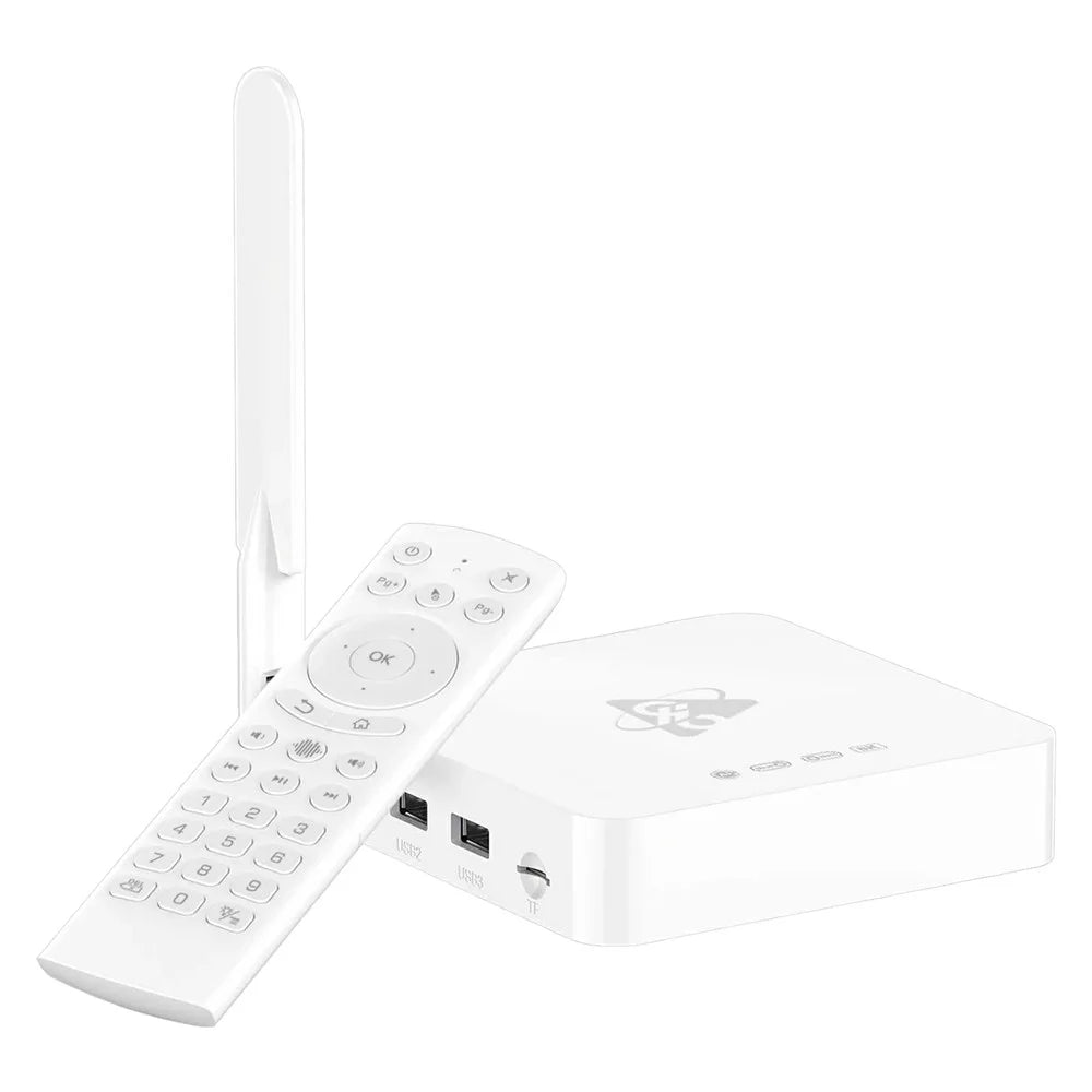 H96 Max M12 8K Ultra HD Android TV Box 4GB RAM 64GB ROM WiFi6 BT5.4 Media Player - US Plug - 1