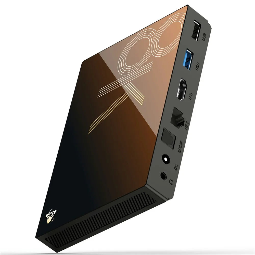H96 MAX M9S Android 14.0 TV Box 8GB RAM + 128GB ROM 8K Ultra HD Streaming Device 1000M LAN WiFi 6 BT5.4 - US Plug - 3