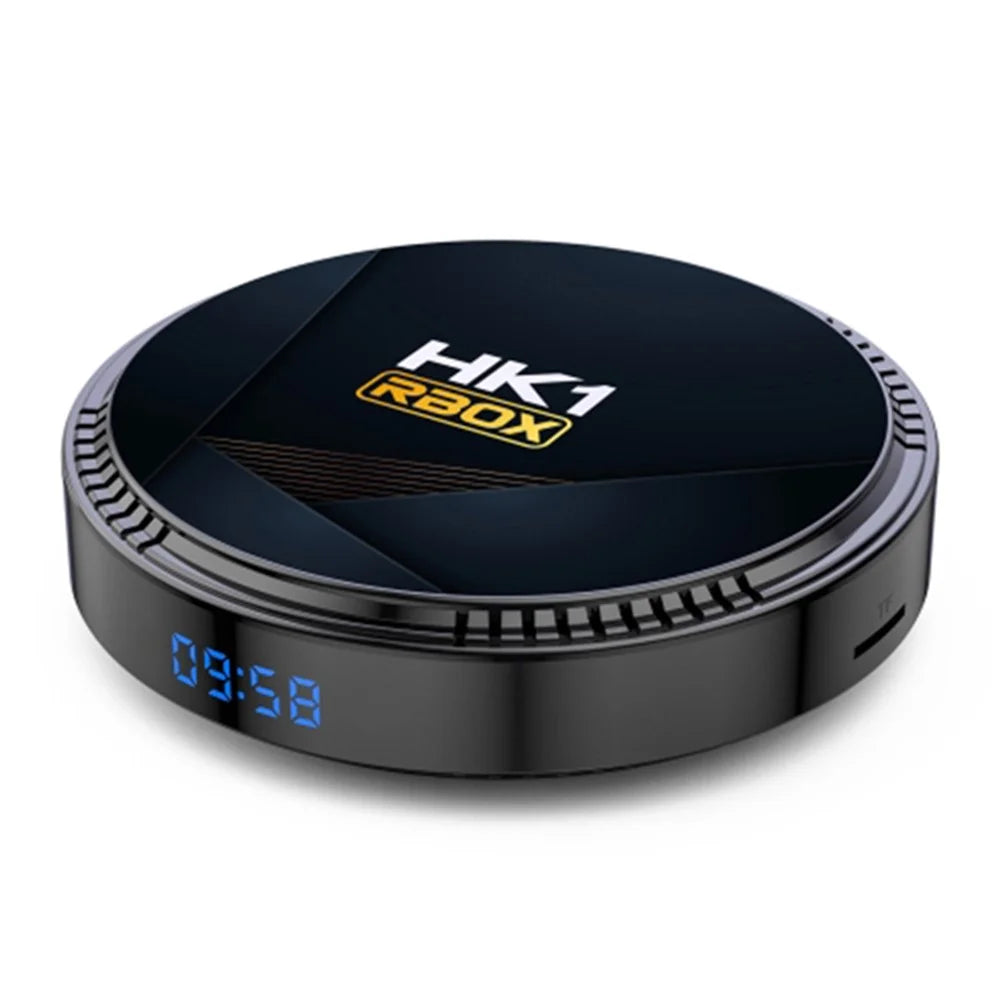 HK1 RBOX-H8-H618 2GB+16GB Mini Set-top Box Android 12 Ultra HD 4K Output TV Box Support 6K Video Decoding - US Plug - 1