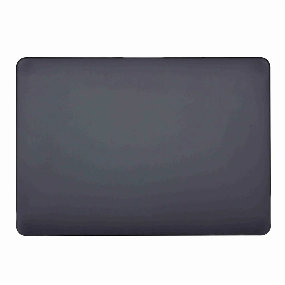 Matte PC Front and Back Protective Phone Case Mobile Phone Bag Shell for MacBook Pro 13 inch (2020) / (2019) / (2018) / (2017) / (2016) A1706 A1708 A1989 A2159 A2251 A2289 A2338 - Black - 2
