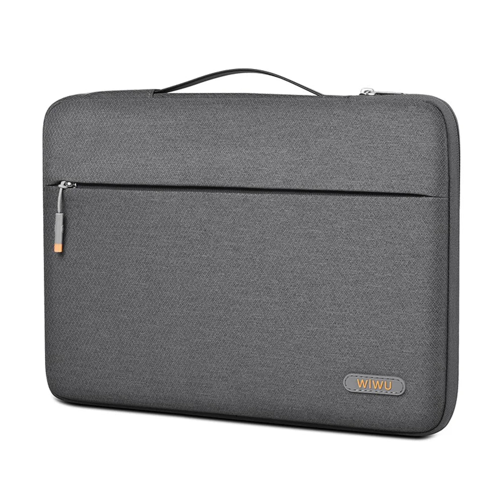 WIWU Notebook Handbag Sleeve Pouch Oxford Cloth 14-inch Laptop Carrying Bag - Dark Grey - 6