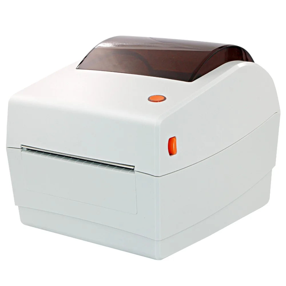 TP403 180mm / s Fast Printing Desktop Thermal Printer Barcode Label Printer, USB+Bluetooth-compatible Version - US Plug - 1