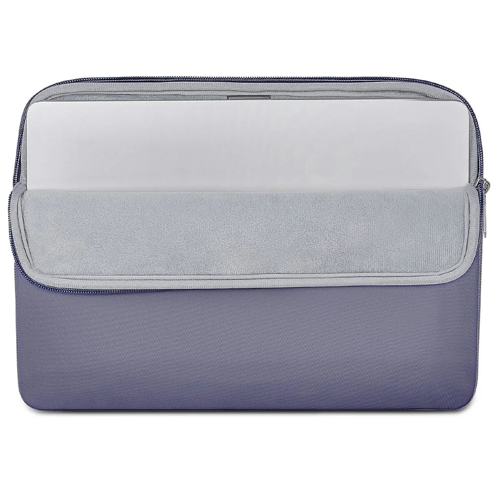 WIWU 13 inch Laptop Sleeve Ultra-Slim Nylon Lycra Notebook Computer Bag Case - Purple - 2