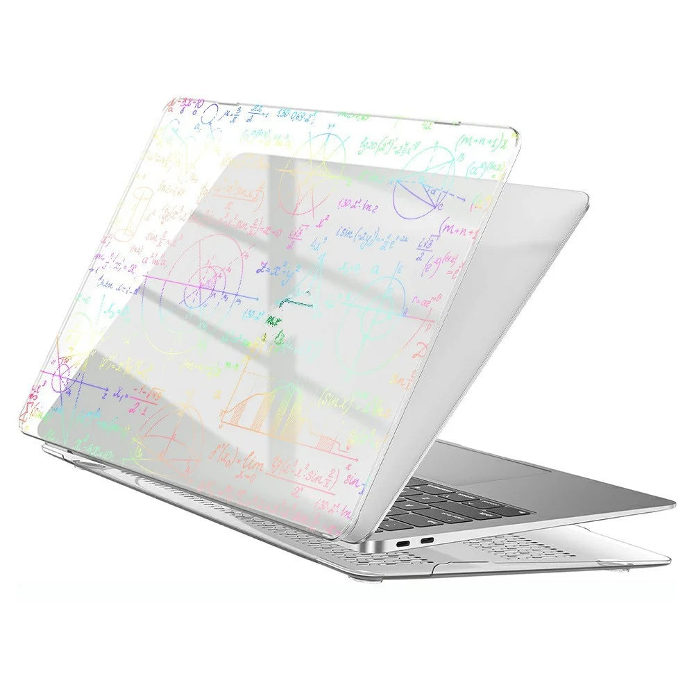 For Macbook Air 15 inch (2025) / (2024) / (2023) A2941 (EU Version) / A3114 Case Cold Stamping Laptops PC Hard Shell - LT-02 Clear - 2