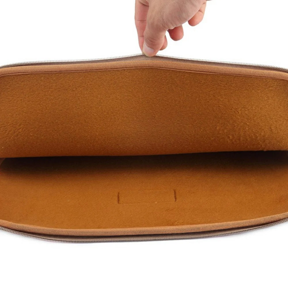 LISEN 34.5 x 24 x 1.5cm Carrying Case for 13-Inch Laptops Storage Bag Ethnic Style Pattern - Gold - 7