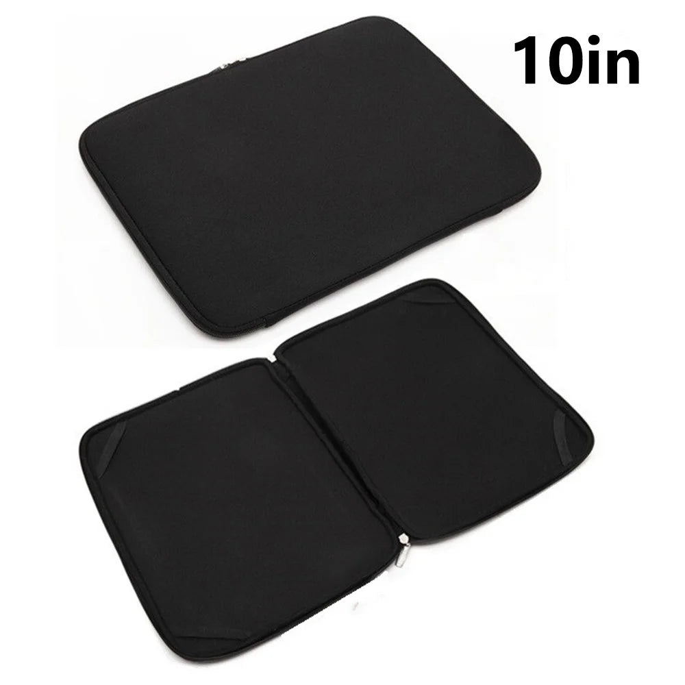 A03 10 inch Laptop Sleeve Bag Neoprene Notebook Carrying Bag Tablet Briefcase - Black - 1