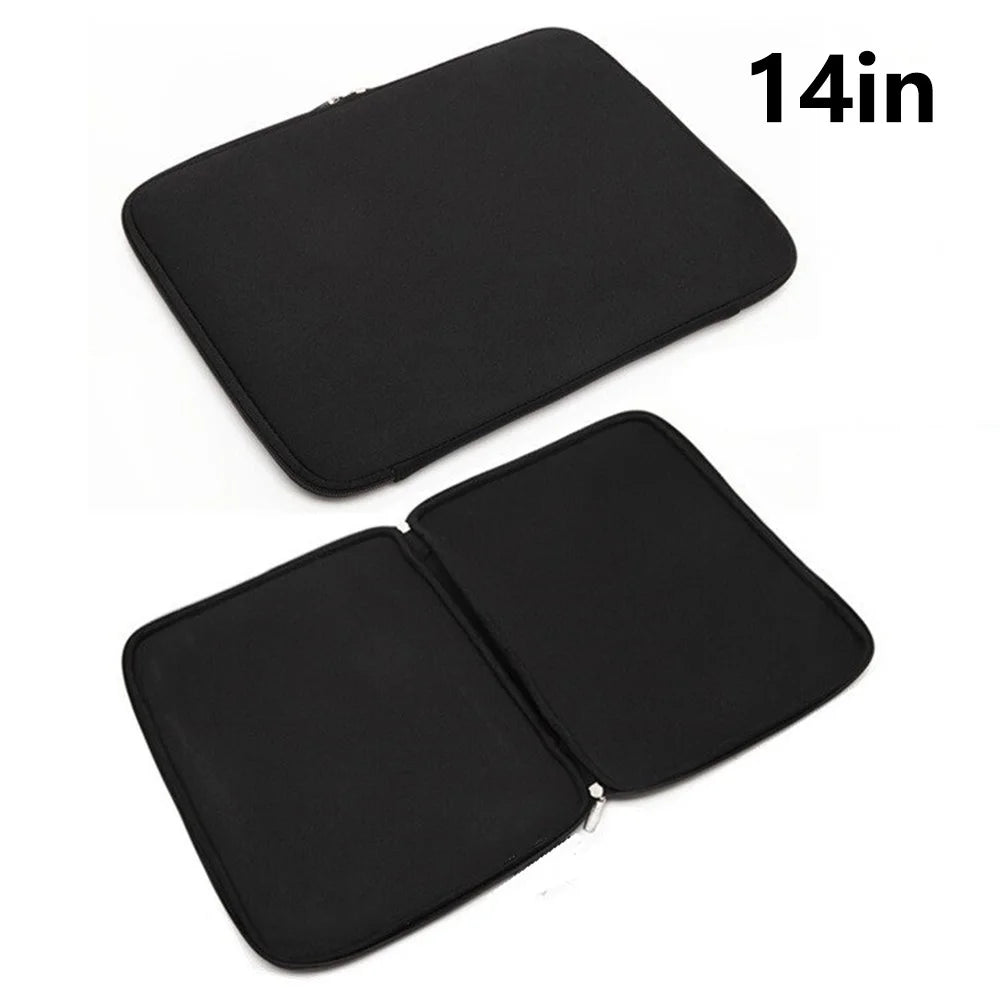 A03 14 inch Laptop Sleeve Bag Neoprene Notebook Carrying Bag without Elastic Bands Tablet Briefcase - 1