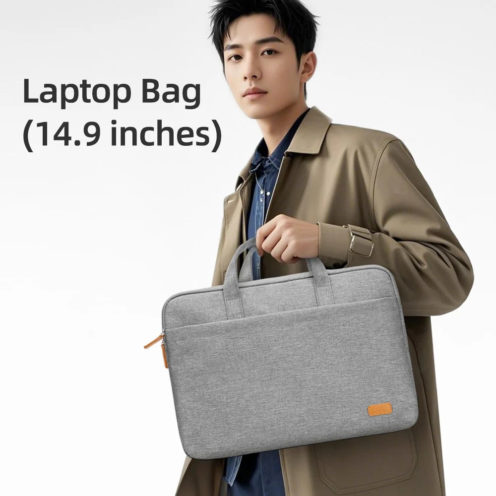 ROCK RST10887 For Laptops Up To 14.9 Inch Carrying Case Notebook Storage Bag Shockproof with Strap - 2