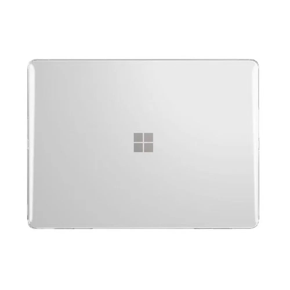 For Microsoft Surface Laptop 7 15 inch Crystal Clear Case Hard PC Computer Protective Cover - Transparent - 2