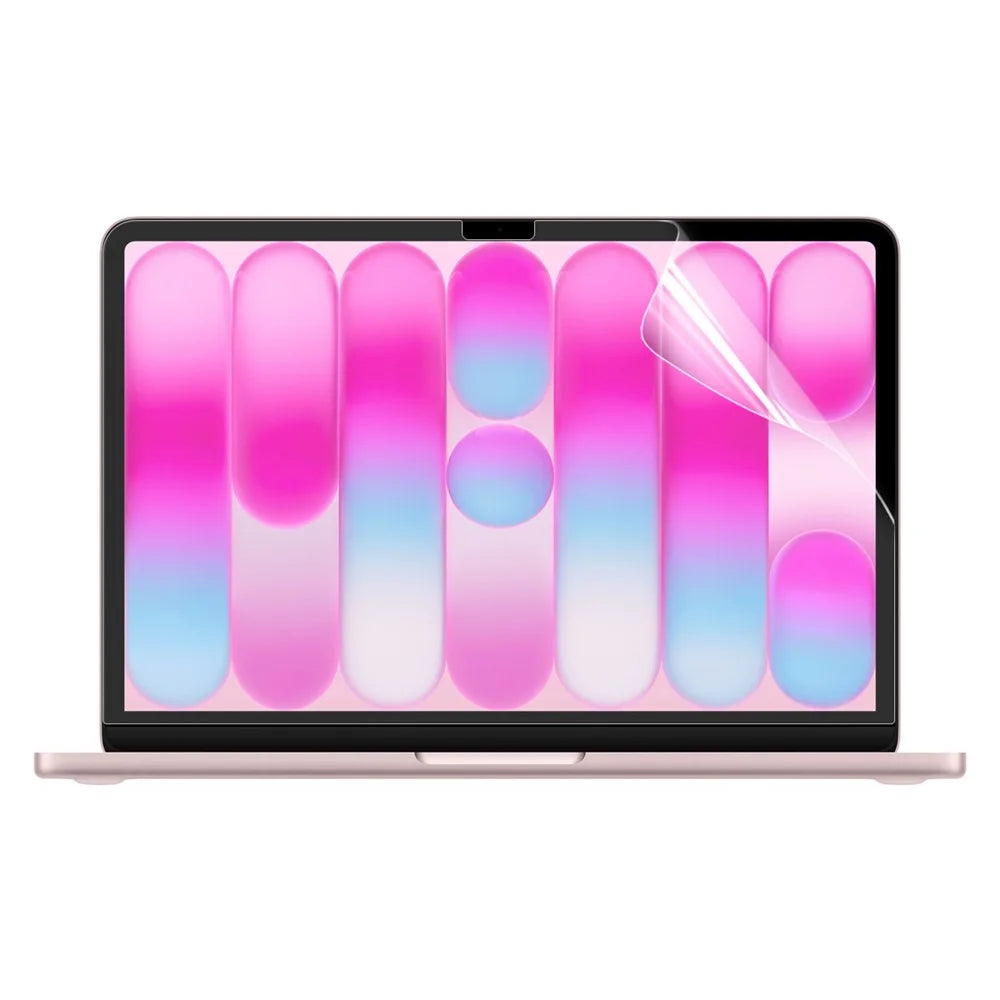 ENKAY HAT PRINCE For MacBook Neo 13 inch (2026) A3404 256G Matte PC Laptop Case + Ultra Thin TPU Keyboard Cover + PET Screen Film 3 in 1 Kit, US Keyboard Layout - Dark Blue - 2