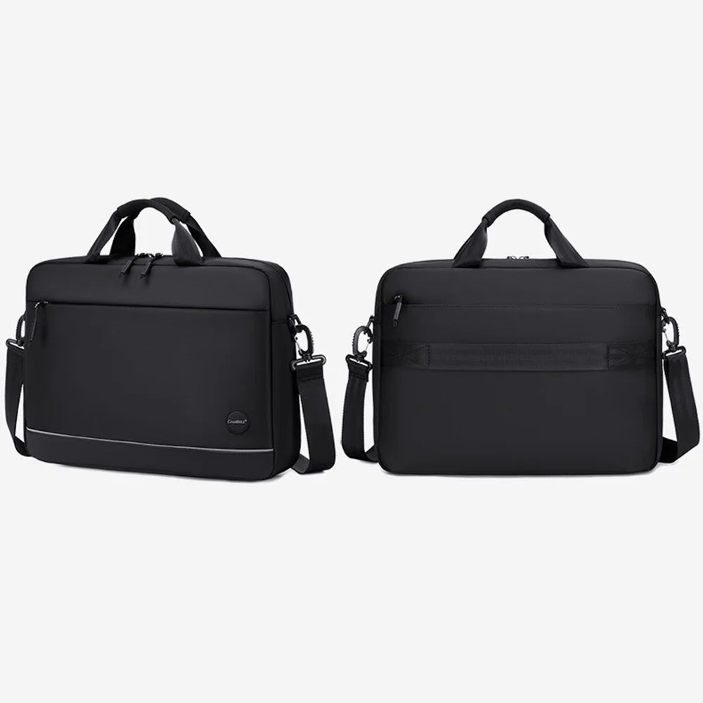 COOLBELL CB-2137 Laptop Bag for 15.6 inch Notebook Business Briefcase Waterproof Messenger Bag - Black - 2