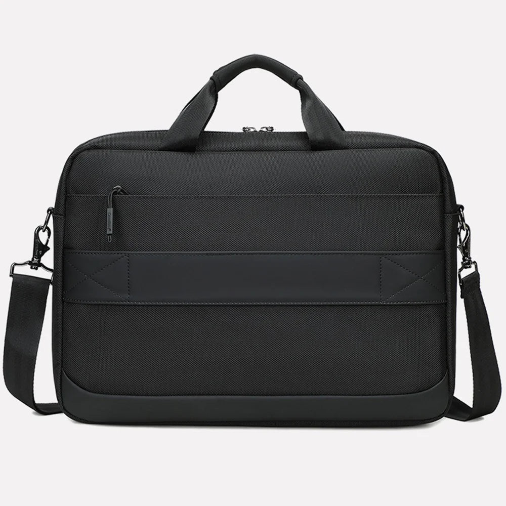 COOLBELL CB-2135 Shockproof Shoulder Bag for 15.6 inch Laptop Waterproof Business Notebook Briefcase - 2135 Black - 2