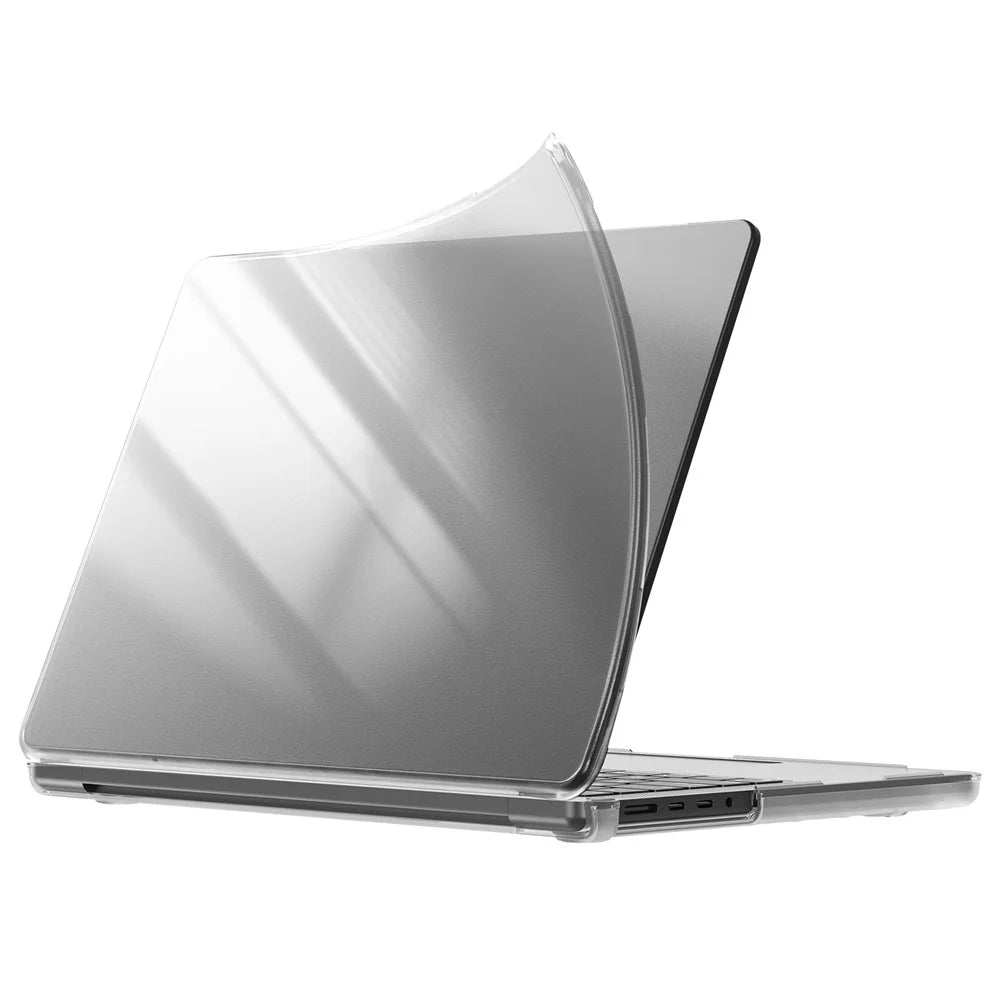 Protective Case for MacBook Pro 14 inch (2026) / (2025) / (2024) / (2023) / (2022) / (2021) Drop Proof Matte PC + TPU Laptop Cover - Transparent - 1