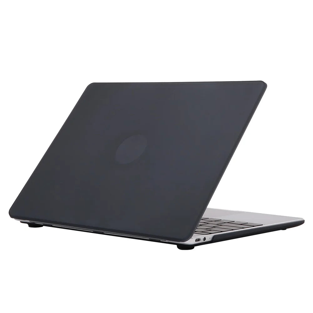 Matte Surface Well-protected Front and Back PC Case Laptop Cover for Huawei MateBook D14/Honor MagicBook 14/X14 - Black - 1