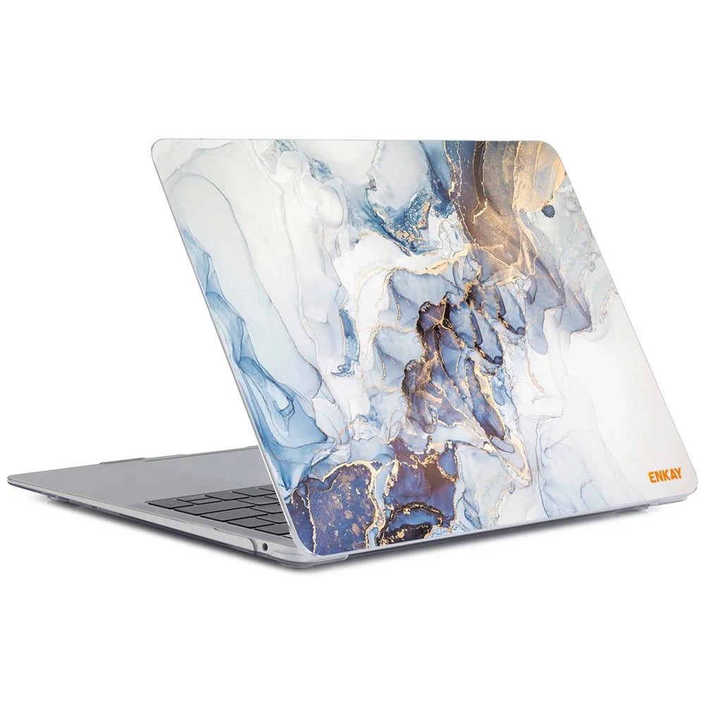 ENKAY HAT PRINCE for MacBook Pro 13 inch (2016-2017) A1706 A1708/(2018-2019) A1989/(2019) A2159 Streamer Light Series Heavy Duty Hard PC Shell Cover - Streamer Light No.1 - 2