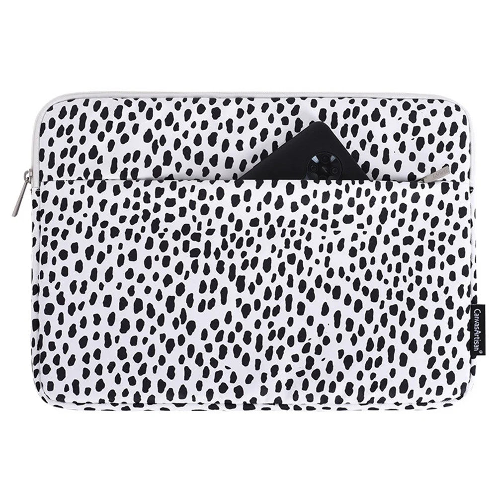 CANVASARTISAN H36-11 15 inch Laptop Bag Computer Protection Sleeve for Lenovo Stylish Cow Pattern Wear-resistant Dustproof Carrying Bag - 2