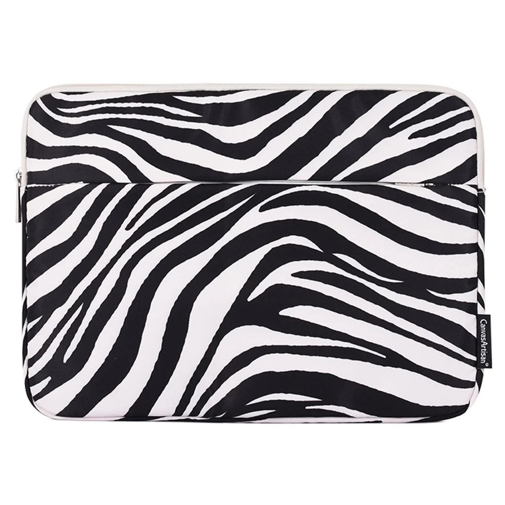 CANVASARTISAN H33-11 Zebra-stripe Pattern Scratch Resistant Sleeve Bag for 12 inch Laptops Carry Case Shockproof Notebook Storage Bag - 2