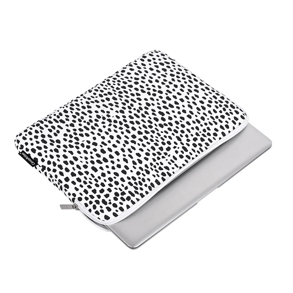 CANVASARTISAN H36-T0121 Water-Proof Cow Grain Patterned Laptop Protective Sleeve Bag with Small Bag for 11-inch Notebook - 4