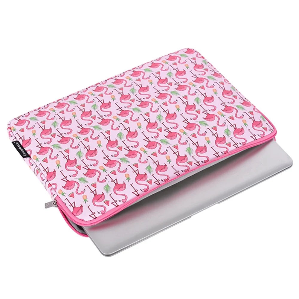 CANVASARTISAN G58-01 Pattern Printed PU Leather Carry Case for 13-inch Laptops Portable Sleeve Bag Shockproof Notebooks Bag - 2