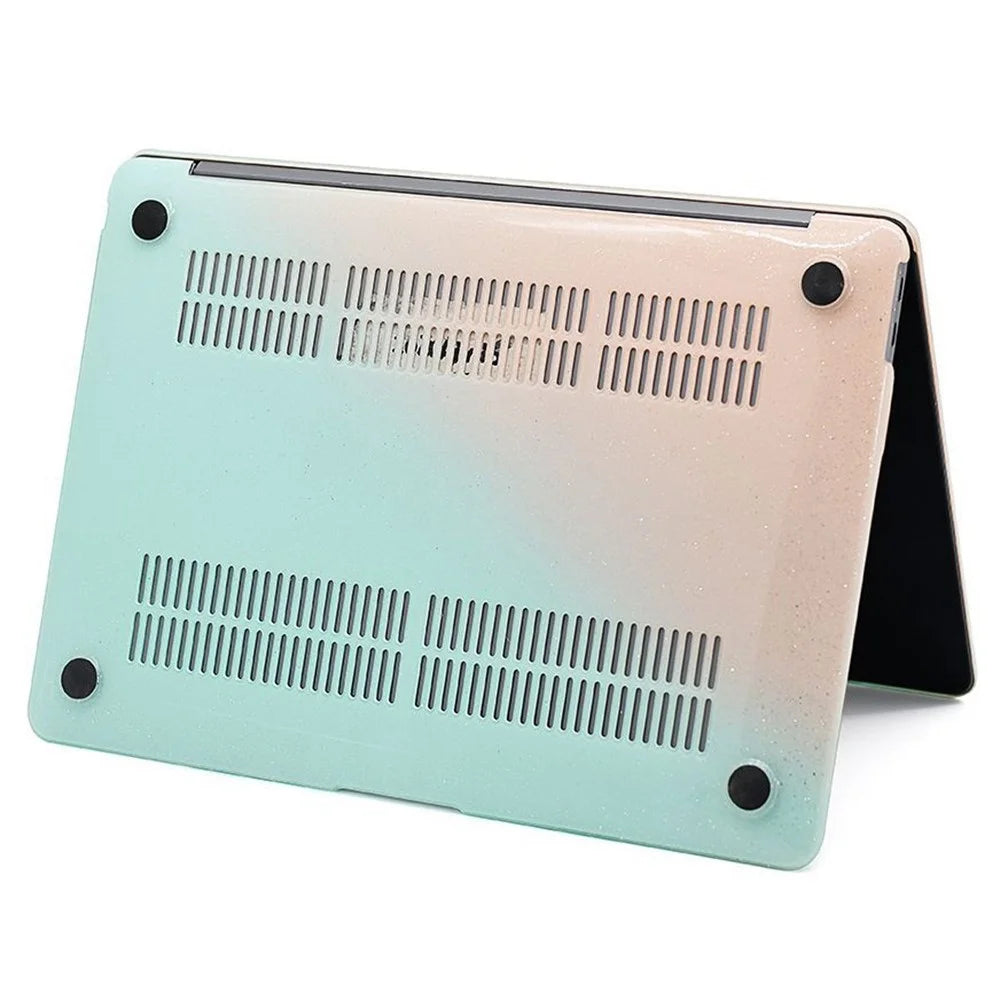 Case for MacBook Pro 14 inch (2026) A3427 A3426 / (2025) A3434 A3112 A3185 A3401 / (2024) A2918 A2992 / (2023) A2779 / (2022) / (2021) A2442 Scratch Resistant PC Front and Back Cover Gradient Color Laptops Hard Shell - 2