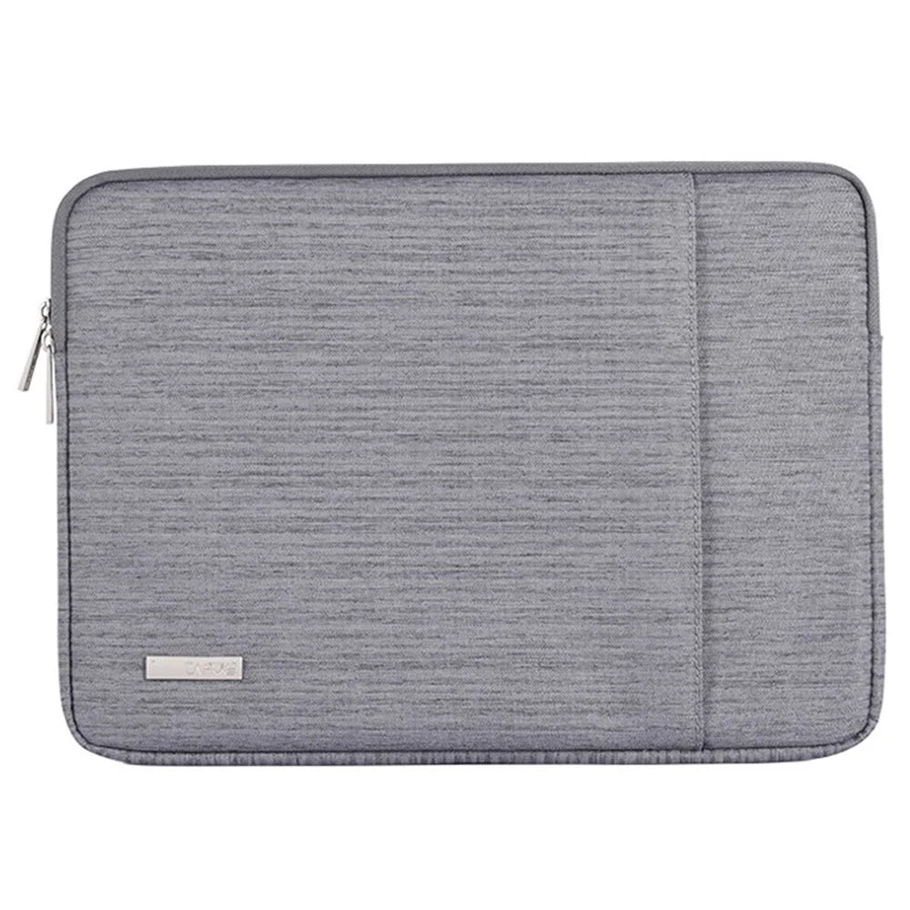 CANVASARTISAN L28-19 11-inch Laptop Bag Business Style Zipper Notebook Protective Sleeve (Horizontal Type) - Grey - 1