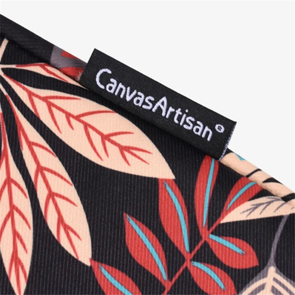 CANVASARTISAN 11-inch Laptop Carrying Bag Colorful Leaves Print Waterproof Notebook Protective Sleeve - H30-01 - 4
