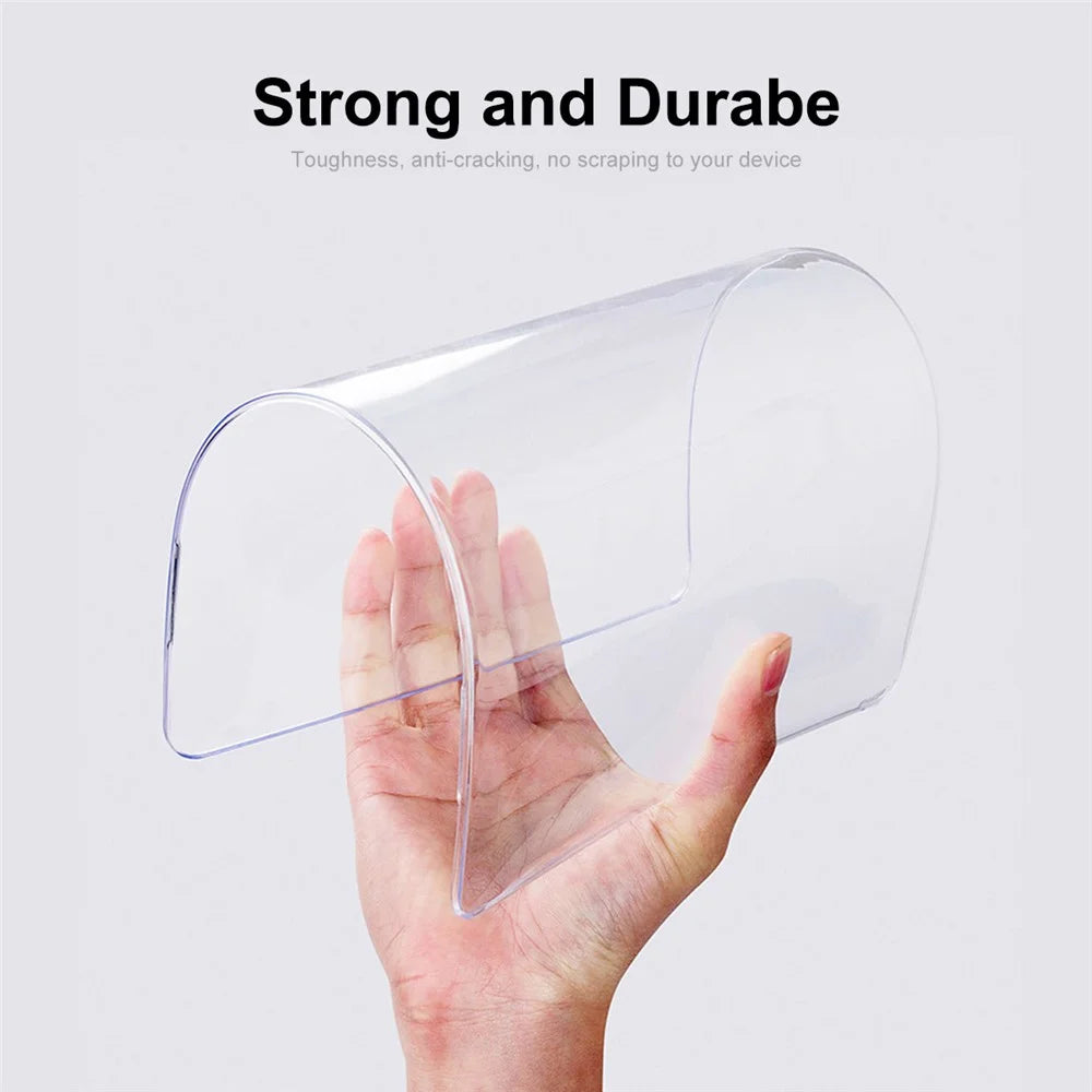 ENKAY HAT PRINCE for MacBook Air 13 inch (2026) A3449 / (2025) A3240 / (2024) A3113 / (2022) A2681 Crystal PC Front and Back Protective Cover Shell - Transparent - 6