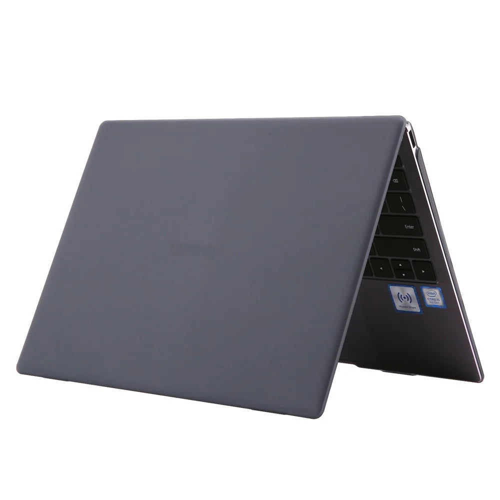 For Huawei MateBook 14s (2023) Matte Case Laptop Protective PC Hard Shell - Black - 4