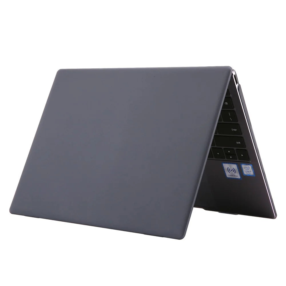 For Honor MagicBook 14 (2022) Laptop Hard Shell Case Matte PC Scratch-Resistant Cover - Black - 4