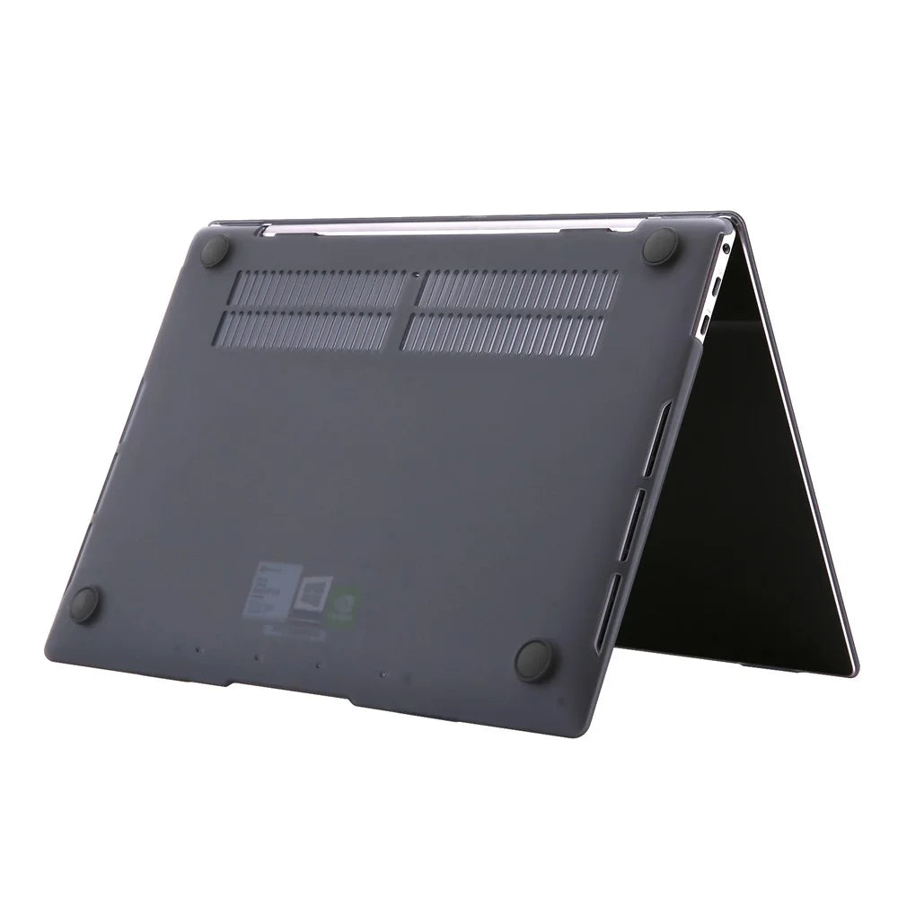 For Honor MagicBook 14 (2022) Laptop Hard Shell Case Matte PC Scratch-Resistant Cover - Black - 5