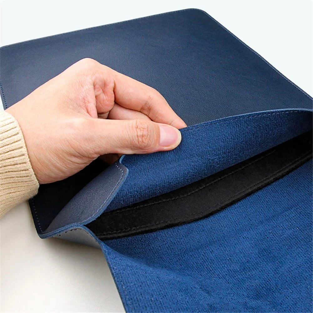 14-inch Laptop Bag Waterproof Adjustable Stand Carrying Pouch - Navy Blue - 6