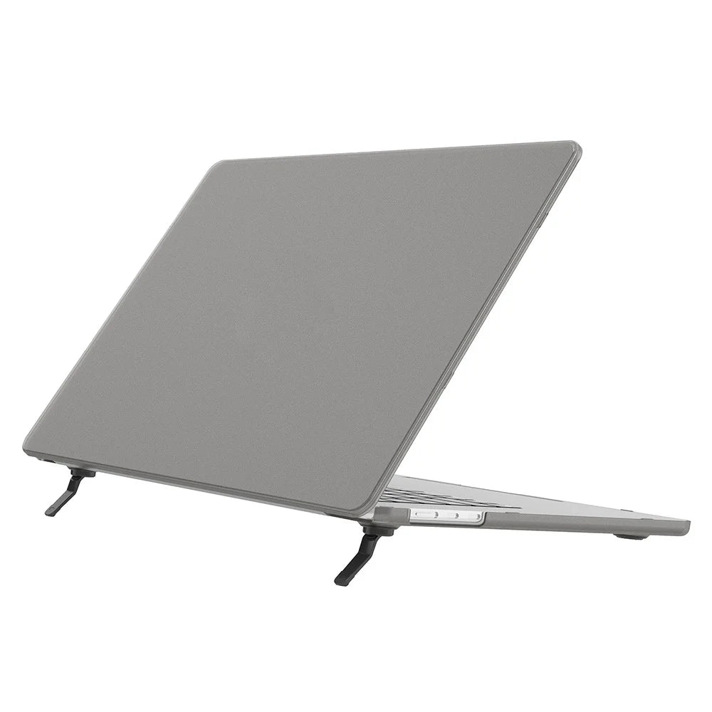 BENWIS MP-SMS For MacBook Pro 14 inch (2026) A3427 A3426 / (2025) A3434 A3112 A3185 A3401 / (2024) A2918 A2992 / (2023) A2779 / (2022) / (2021) A2442 Kickstand Case Slim Matte Laptop Hard Case - Transparent Black - 1