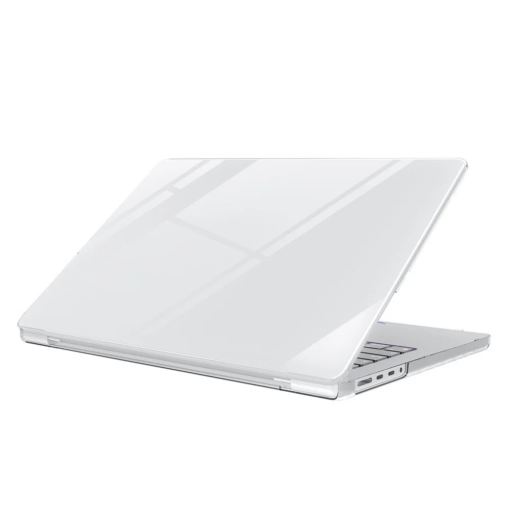 BENWIS MP-CHC For MacBook Air 13 inch (2026) A3449 / (2025) A3240 / (2024) A3113 / (2022) A2681 Crystal Clear Laptop Case Shockproof PC Hard Shell - 1