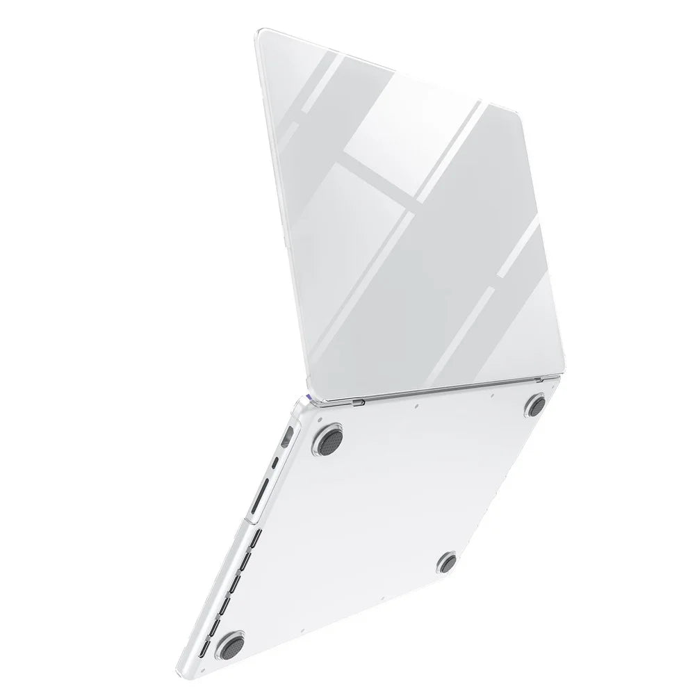 BENWIS MP-CHC For MacBook Air 13 inch (2026) A3449 / (2025) A3240 / (2024) A3113 / (2022) A2681 Crystal Clear Laptop Case Shockproof PC Hard Shell - 2