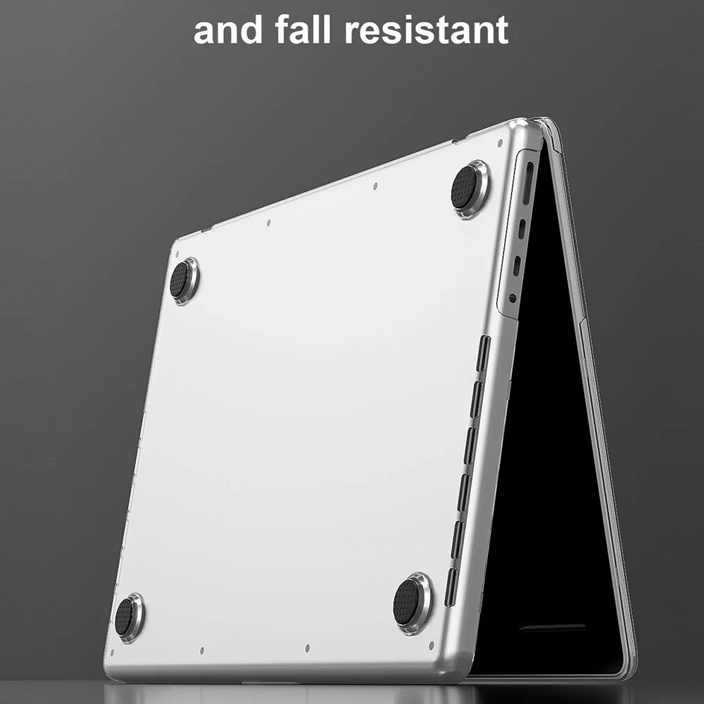 BENWIS MP-CHC For MacBook Air 13 inch (2026) A3449 / (2025) A3240 / (2024) A3113 / (2022) A2681 Crystal Clear Laptop Case Shockproof PC Hard Shell - 7