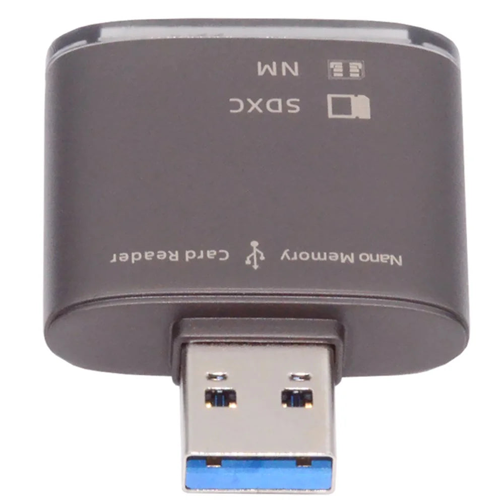 U3-061 USB 3.0 to NM Nano SD Card Reader Writer for Mate Serial Phone / Camera / Laptop - 3