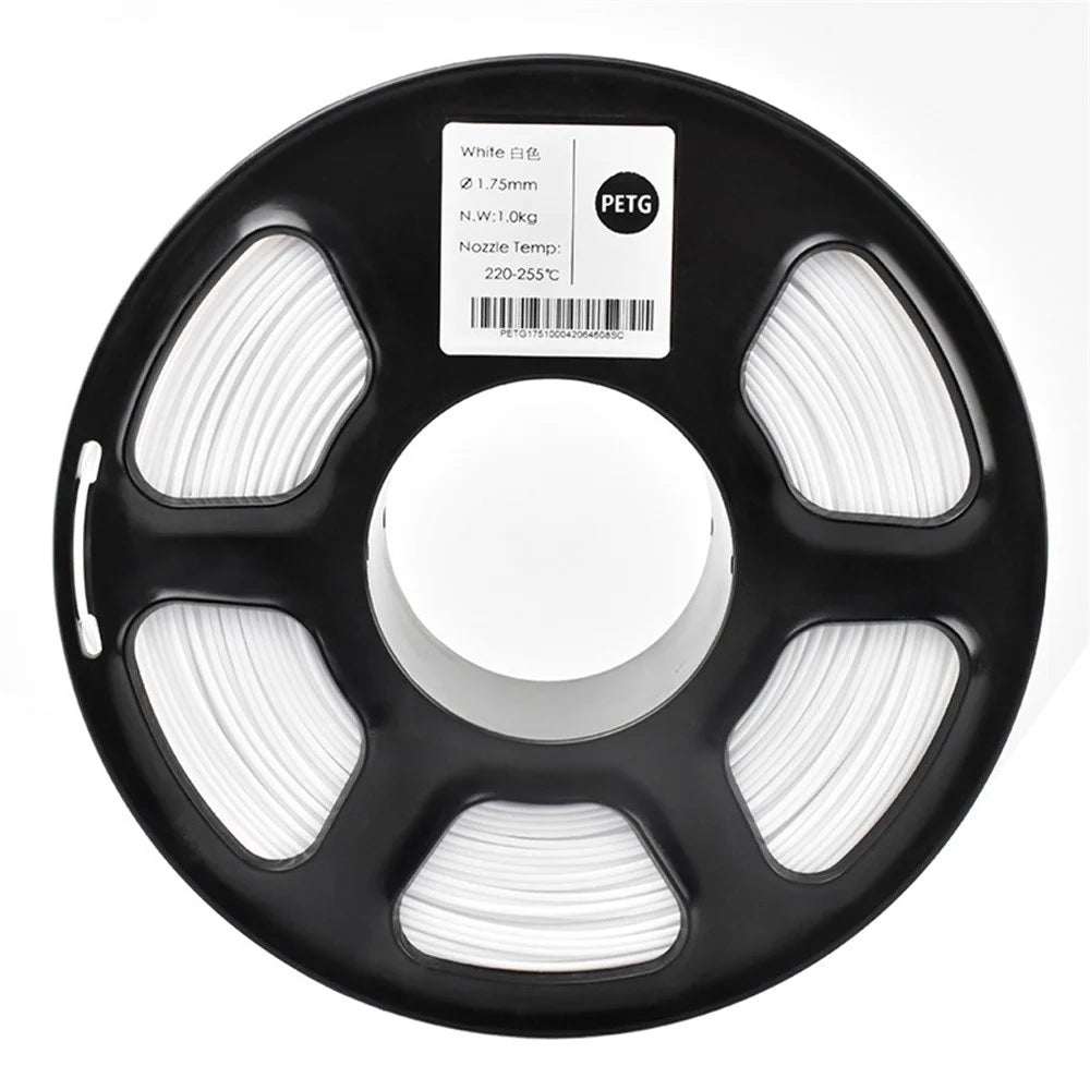 PETG 3D Printing Filament 1KG 1.75mm Material Wire For FDM 3D Printer - White - 2