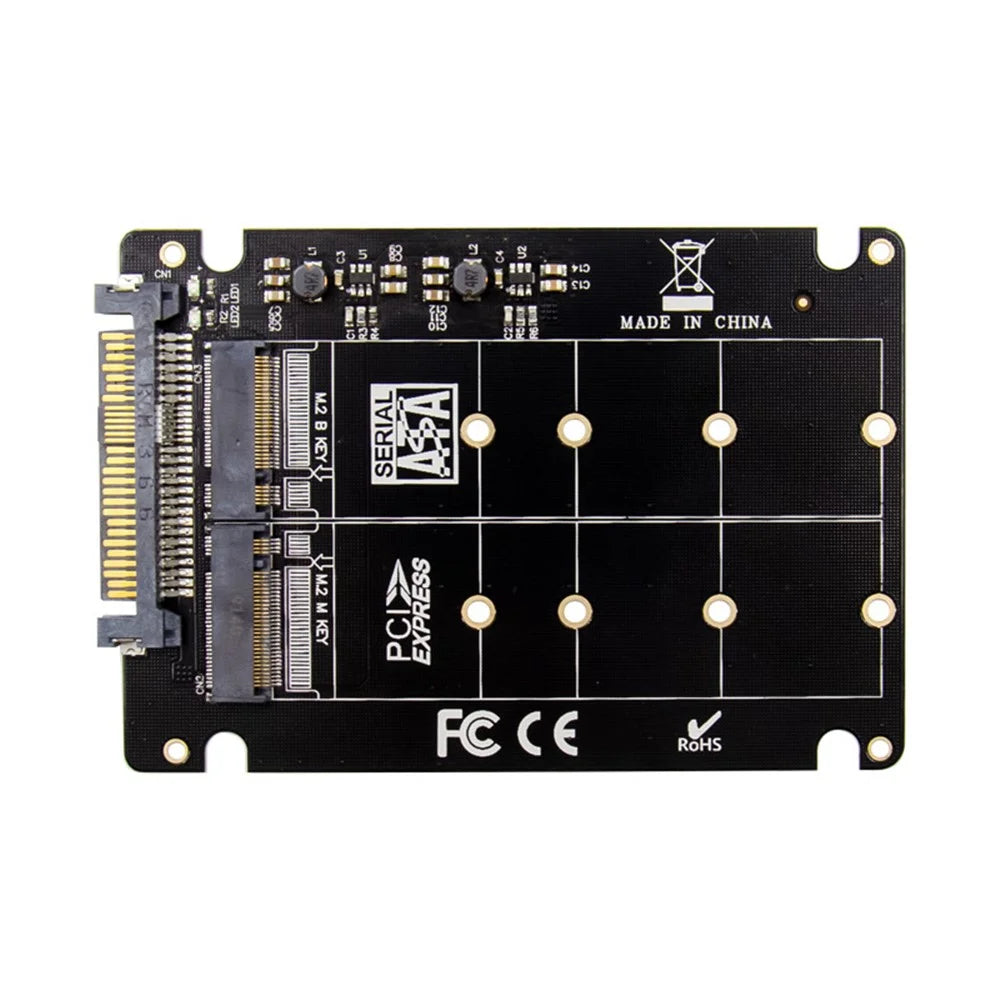 U.2 to M.2 NVMe SSD Adapter Solid State Drive Expansion Card M.2 B+M Conversion Card 2280 - 2