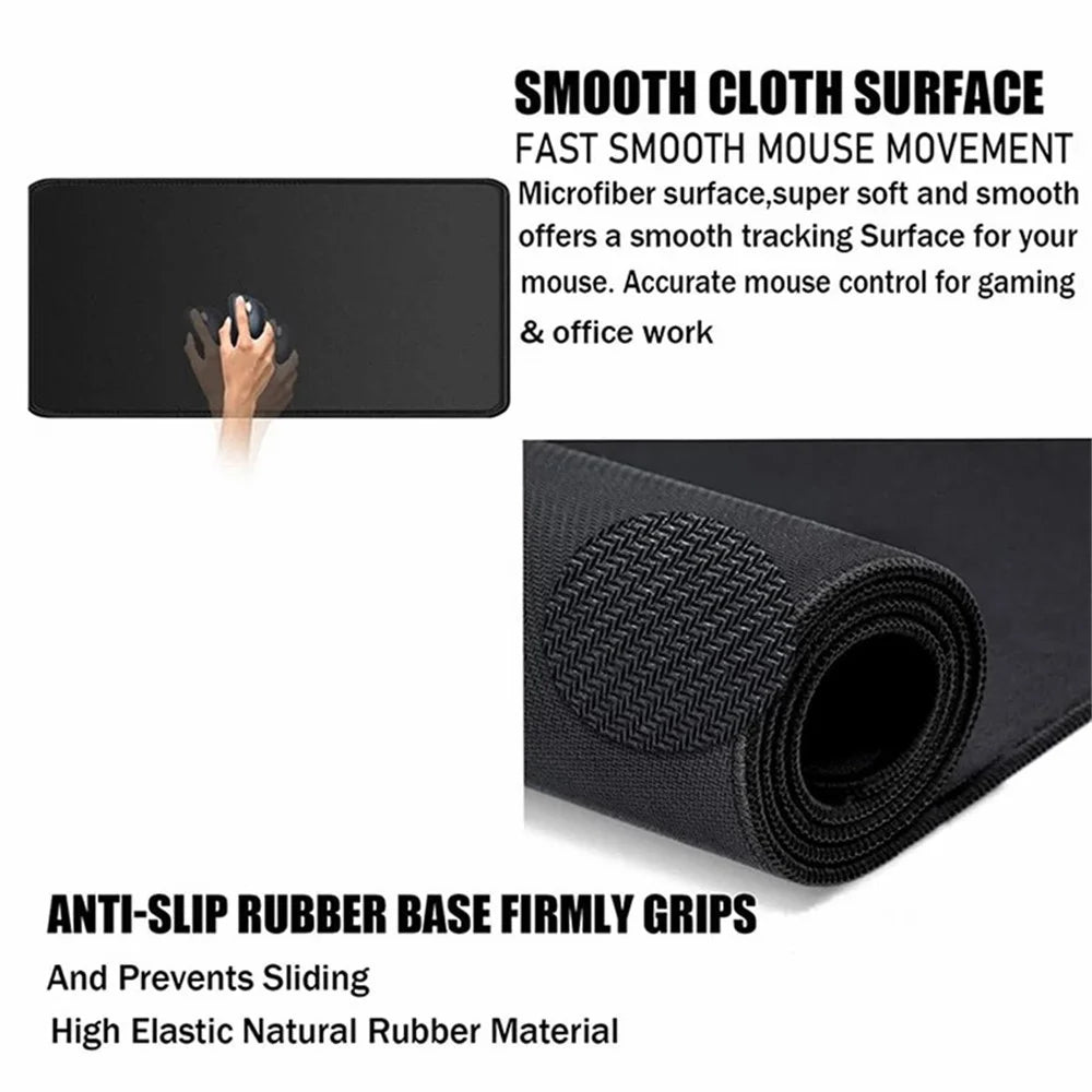 300 x 700 x 2mm Abstract Fluid Design Mouse Pad Non-Slip Rubber Mouse Mat - Style A - 3